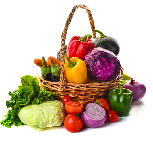 Basket Full Vegetables 1