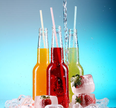 Colorful Cocktails With Ice 1